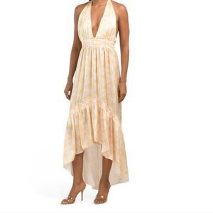 NWT$365 Ramy Brook silky maxi dress